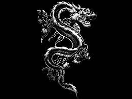 The white dragon symbolizes purity, just like in the west. Black And White Dragon Wallpapers Top Free Black And White Dragon Backgrounds Wallpaperaccess