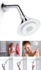 Coolest Shower Head Ever I Ve Finally Found The Perfect Way To Listen To My Music In The Shower Plus A D Bluetooth Shower Head Shower Heads Shower Fixtures