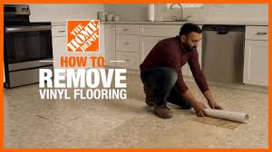 As stated above, you should be using neutral cleaners to clean off stubborn stains and break down dirt on the surface. How To Remove Vinyl Flooring The Home Depot