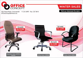 Office Concept Ltd Special Winter Promo Tel 233 4699 Adverts Latest Leather Office Chair Office Concept