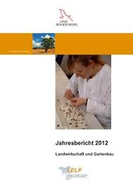 Maybe you would like to learn more about one of these? Jahresbericht2012gesamt Pdf Lelf Brandenburg De