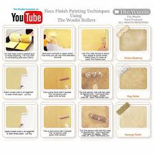 Get free shipping on qualified metallic pearl white faux finish wall paint or buy online pick up in store today in the paint department. Sponge Painting Roller Faux Finish Painting Technique Roller By The Woolie Faux Finish Painting Interior Paint Faux Painting Techniques
