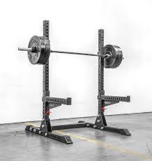 squat rack in your home on a budget