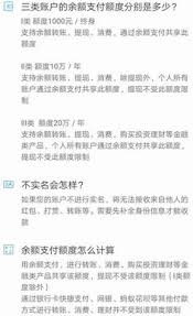 支付宝3类账户的余额支付额度分别是多少 https www chenweiliang com icon screenshots