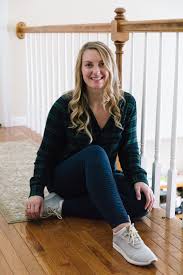 Flannel Navy Moto Leggings Outfit The Gem