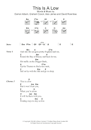 We can handle your term paper, dissertation, a research proposal, or an essay on any topic. This Is A Low By Blur Guitar Chords Lyrics Guitar Instructor