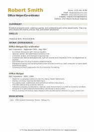 That's where we come in. Office Helper Resume Samples Qwikresume