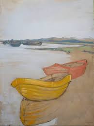 2,627 likes · 2 talking about this. Pink And Yellow Boats Three Painting By Amy Bernays Saatchi Art