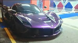 Buy car that you like on bazaraki.com. 1 Of 1 Purple Ferrari Laferrari In Malaysia Gtspirit