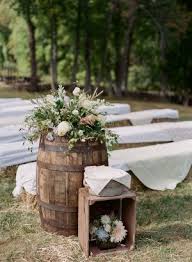 Outdoor Rustic Wedding Seating And Decor Wedding Ceremony Seating Farm Wedding Ceremony Outdoor Wedding Decorations