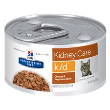 This is because a diet very high in protein can make the kidneys work harder and may cause more damage. Hill S Prescription Diet K D Kidney Care Cat Food Chicken Vegetable Stew Cat Veterinary Diets Petsmart