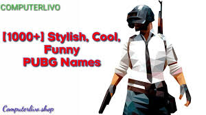 When you create a free fire account for the first time, it will ask you to choose your character name. Pubg Mobile Brilliant 1000 Unique Pubg Name Sept 2020 Computer Livo