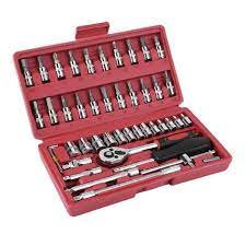 Coffret clé à cliquet et embouts 28 pièces. Coffret Magnusson Cdiscount