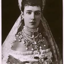 Alexandra Feodorovna in Traditional Costume Print, 1903. Art Prints,  Posters & Puzzles from Mary Evans