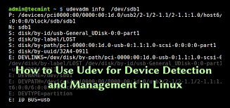 Despite bringing many improvements that users love, it comes with a fair amount of errors and bugs that seemingly pop up from nowhere. How To Use Udev For Device Detection And Management In Linux