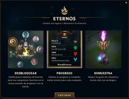 Los eternos llegaron a league of legends con la versión 10.5, pero tal vez aún no te decides a probarlos o incluso no entiendes del todo para qué sirven. Lol Cave Ya Estan Disponibles Los Eternos En Los Facebook