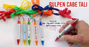 Pulpen Cabe Tali Barang Promosi Pen Cabe Tali Pulpen Tali Kantor