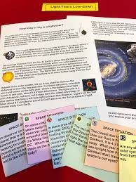 Light Years Low Down Light Year Milky Way Galaxy Our Solar System
