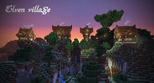 Elven Town Minecraft Google Search Minecraft Projects Elven Minecraft Shaders