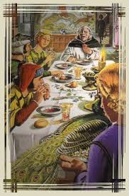 Le Repas Du Seigneur Et Du Paysan Au Moyen Age