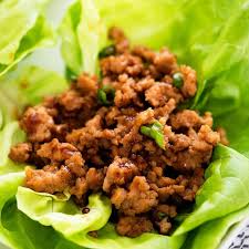Turkey Taco Lettuce Wraps Recipe Yummly Recipe Lettuce Wrap Recipes Chicken Lettuce Wraps Recipe Recipes