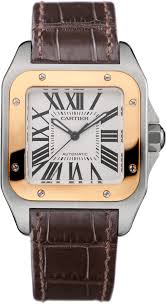 Cartier uhr santos rondé lady automatik revision. Santos 100 W20107x7 Pink Rose Gold Uhr Hushhush Com