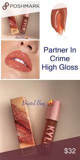 Authentic Kyliexjordyn Partner In Crime High Gloss Kylie Jenner Lip Kit Lip Balm Gloss Lipgloss Swatches