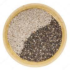 Black And White Chia Seeds Stock Photo By C Pixelsaway 20084939