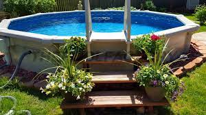 Above Ground Pools Marie H 18 Best Above Ground Pool Swimming Pools Backyard Pool Landscape Design