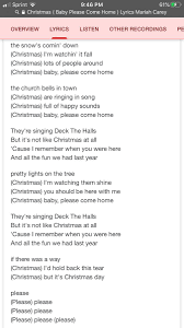 Christmas Baby Please Come Home Lyrics Mariah Carey Come Home Lyrics Home Lyrics Mariah Carey