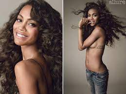 Zoe Saldana Strips for Allure, Says She Might End Up with a Woman!