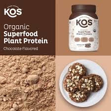 KOS Amazing Tasting Organic Vegan Plant Based Protein Powder – KOS.com