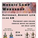 Mosaic Lamp Workshop