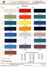 Paint Factory Colors The Stovebolt Forums