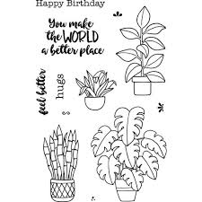 This coloring page comes with a building made using the blocks. Jane 39 S Doodles Plants Clear Stamp Set 743108 Plant Doodle Plant Sketches Plant Drawing