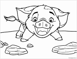 Moana Adult Coloring Book Best Of Pua Pig From Moana 5 Coloring Page In 2020 Moana Coloring Pages Moana Coloring Animal Coloring Pages