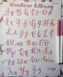 Abecedario Lettering Mayusculas Y Minusculas Tipos De Letras Abecedario Abecedario Lettering Tutorial De Letras Gracias a sus colores, es ideal como un abecedario para niños.