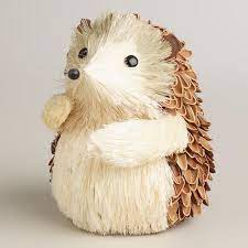 Natural Fiber Hedgehog Christmas Themes Fun Fall Activities Imported Rugs