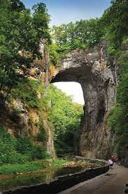 Soaring 160 feet above the appomattox river and spanning 2,400 feet, the bridge boasts quite the view of the treetops and is a great place to hike and bike. Natural Bridge Natural Bridge Virginia Is For Lovers Places To Travel
