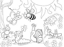 Preschool Coloring Pages Bugs Bug Coloring Pages Insect Coloring Pages Butterfly Coloring Page