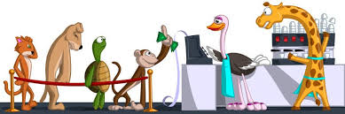 Cartoon animals that start with f. Entry 48 By Peshan For Cartoon Animals Queuing In A Coffee Shop Freelancer
