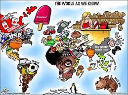 Funny World Map World France City Geography Class