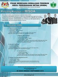 By adminposted onmarch 7, 2021march 9, 2021. Jawatan Kosong Di Pihak Berkuasa Kemajuan Pekebun Kecil Perusahaan Getah Risda 08 September 2019 Jawatan Kosong 2020