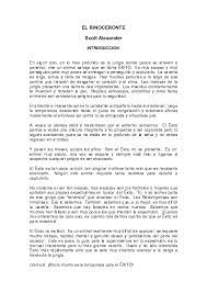 Descargar libros gratis en formatos pdf y epub. Pdf El Rinoceronte Montse Hernandez Academia Edu