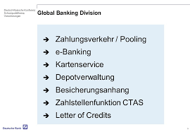 The latest from deutsche bank and the world of finance. Deutsch Russische Uag Finanzdienstleistungen Schwerpunktthema Versicherungen Zusammenarbeit Zwischen Banken Und Versicherungen Am Beispiel Der Deutschen Ppt Herunterladen