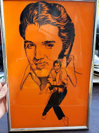 Framed Elvis Presley Artwork By H. Ronald Graff