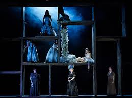 Bernarda albas haus (nach frederico garcìa lorca) tanzcompagnie volkstheater rostck ortrun wenkel als bernarda in der oper „bernarda albas haus von aribert reimann nach dem schauspiel. Bernarda Albas Haus Buhnenbild Timo Dentler Und Okarina Peter