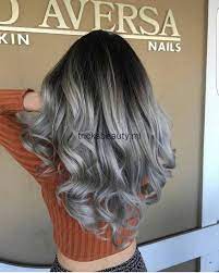 Aschblonde haare haare blond färben aschblond ombre helles aschblond aschblond haarfarbe natürliche blondinen einzigartige haarfarbe haare mit highlights frisuren trend. Aschgrau 2019 Neutrale Farbe Des Jahres Pin Jetzt Spater Lesen Elm Drive Desi Beauty Tips Tricks Grey Ombre Hair Silver Ombre Hair Hair Styles