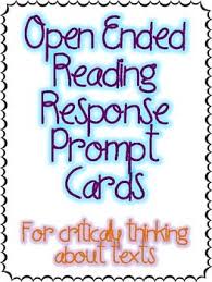 A Free Set Of 20 Open Ended Question Prompt Cards For Your Students To Use To Extend Their Critical Think Reading Lessons Reading Classroom Reciprocal Teaching