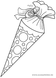 Schultuete Jpg Ausmalen Ausmalbilder Zum Ausdrucken Ausmalbild